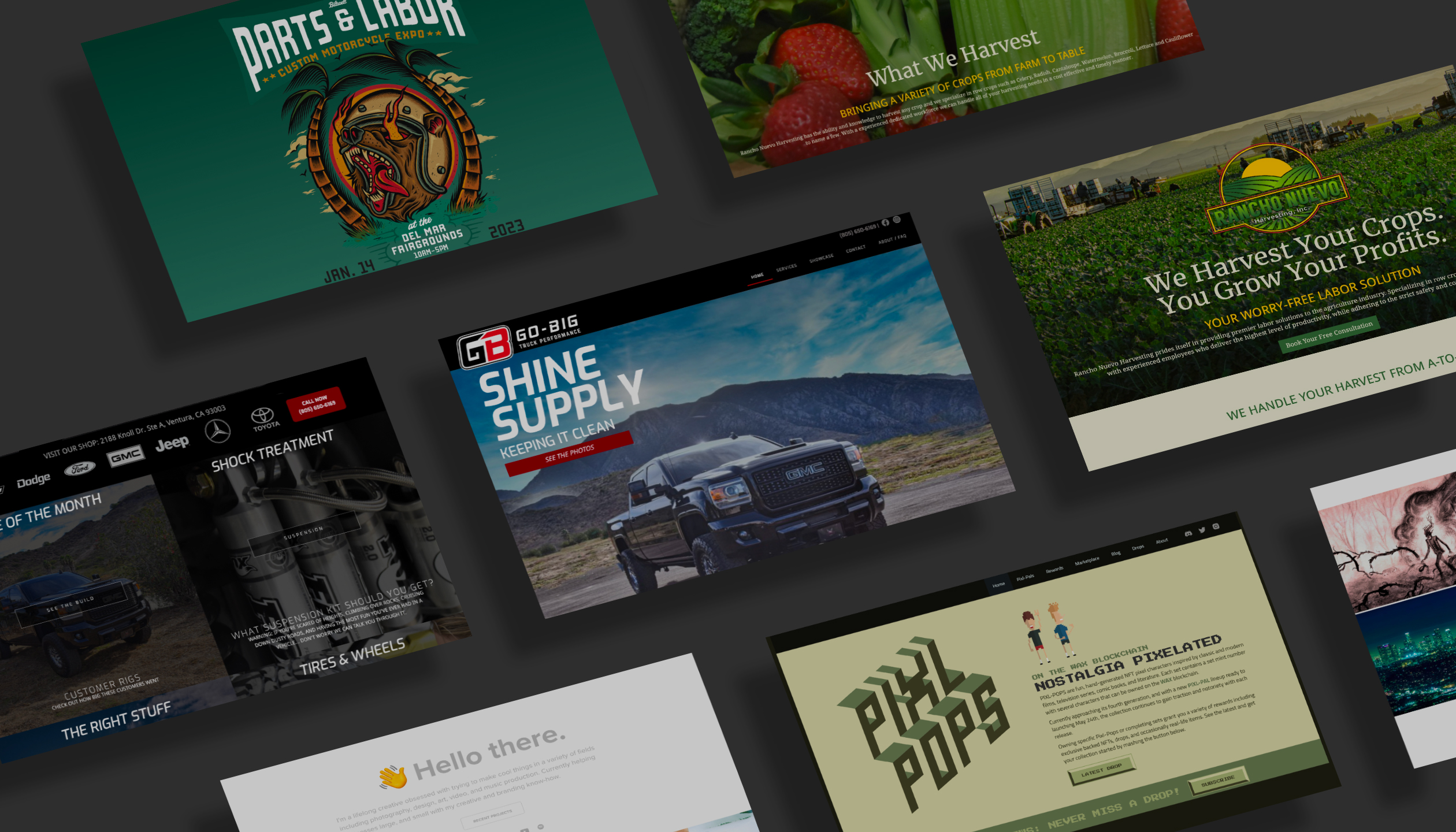 Lifter Media Website Portfolio Showcase